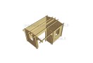 Sodo namelis ALPINA plus 4x3m (12m²), 44mm 