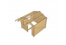 AKCIJA! Sodo namelis FARO 3x3m (9m²), 44mm
