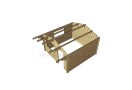 AKCIJA! Sodo namelis FARO 4x4m (16m²), 44mm