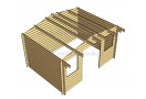Sodo namelis OXFORD 5x4 (20m²), 44mm  