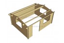 Sodo namelis RUMUS 5x4m (20m²), 44mm