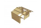 AKCIJA! Sodo namelis SAVONA plus 4x3m (12m²), 44mm