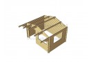 AKCIJA! Sodo namelis SAVONA plus 4x3m (12m²), 44mm