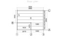 Sodo namelis ALPINA plus 4x3m (12m²), 44mm 