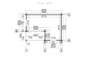 Sodo namelis ALPINA plus 4x3m (12m²), 44mm 