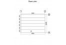 AKCIJA! Sodo namelis CLOCKHOUSE 4x3m (12m²), 44mm