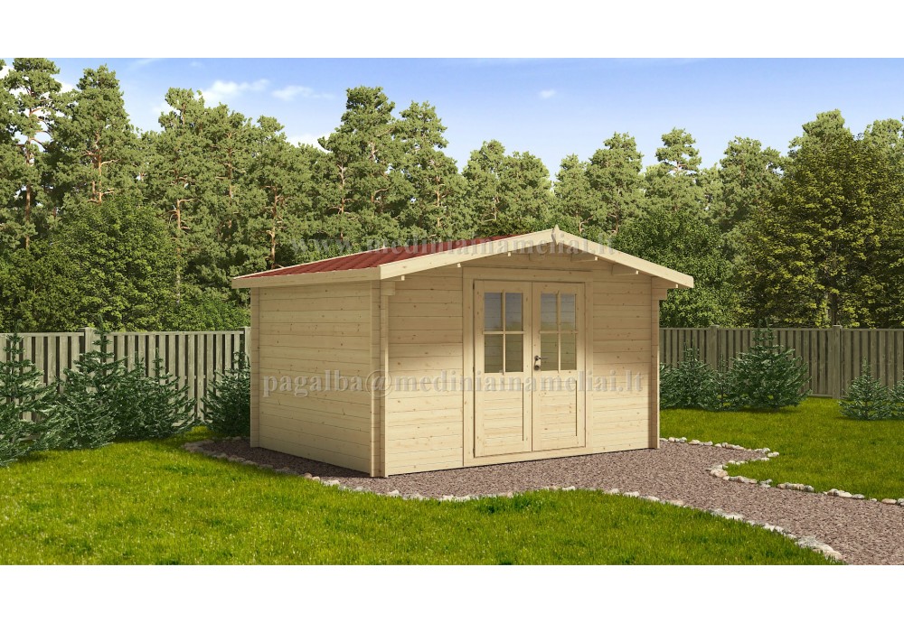  Sodo namelis ASCOT 3x3m (9m²), 44mm