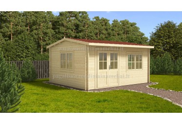 Sodo namelis RUMUS 5x4m (20m²), 44mm