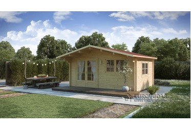  Sodo namelis MONACO 4x3m (12m²), 44mm