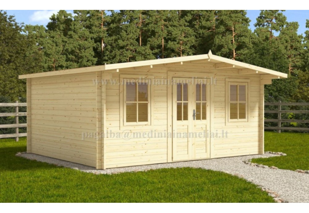 Sodo namelis OXFORD 5x4 (20m²), 44mm  