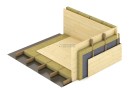 Medinis sodo namelis LONDON 6x3m (18m²) (PRITAIKYTAS APŠILTINIMUI)