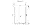 Sodo namelis FARO 3x4m (12m²), 44mm