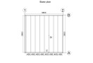 AKCIJA! Sodo namelis FARO 4x4m (16m²), 44mm